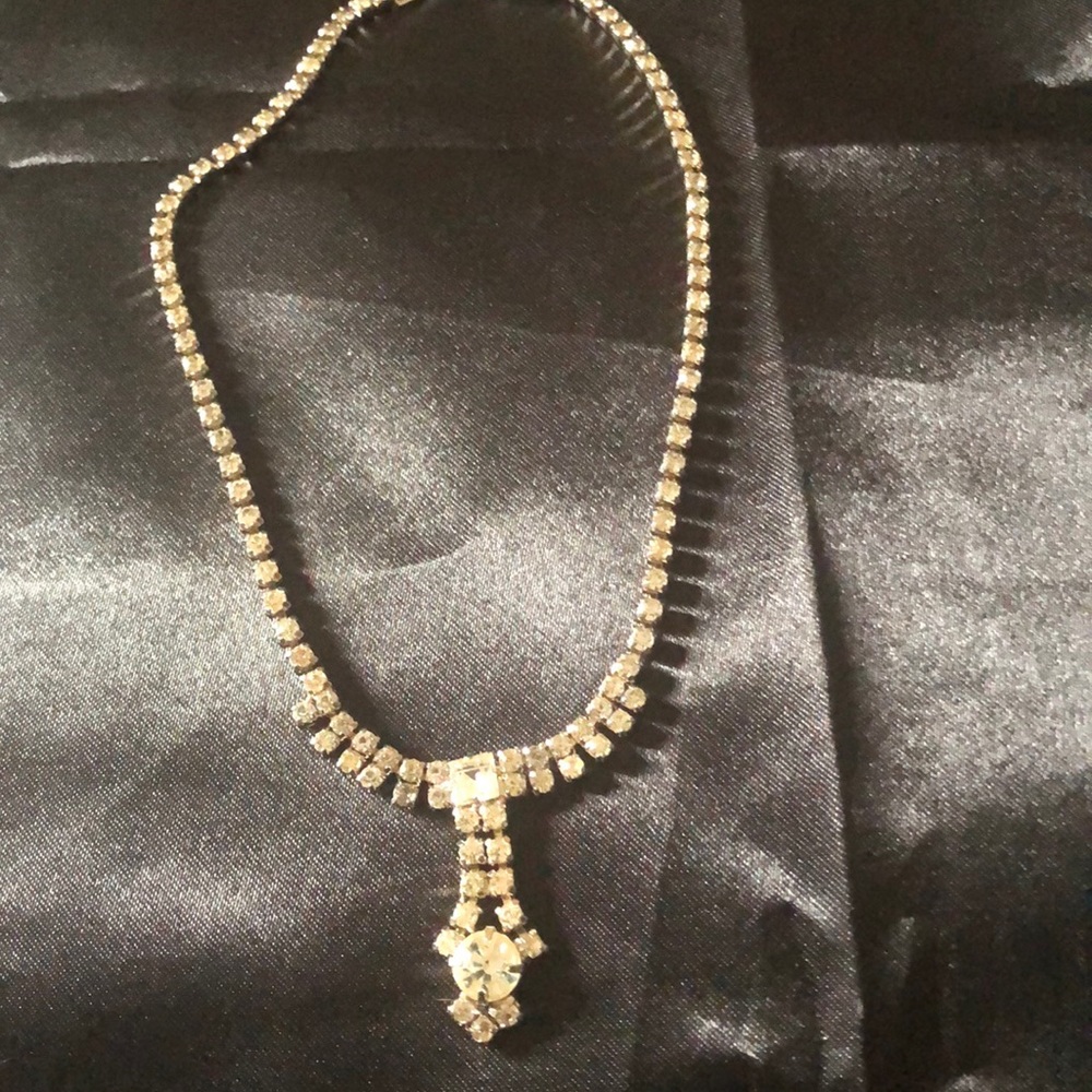 Vintage crystal necklace